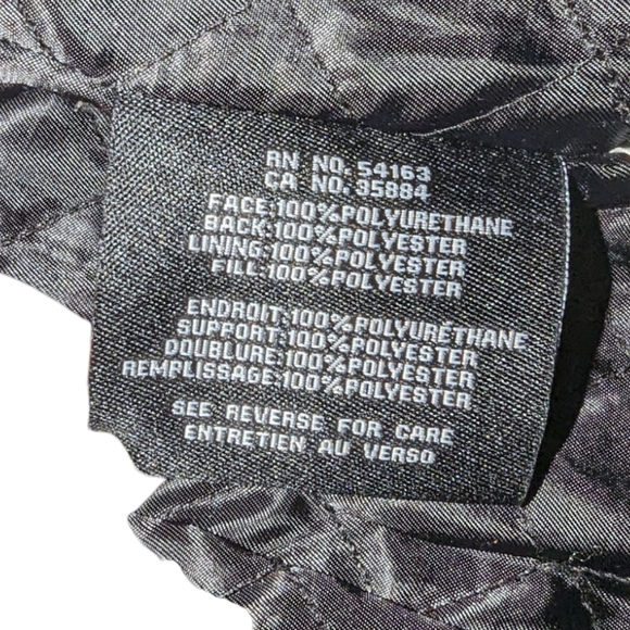 Cole Haan | Black Vegan Leather Gold Zipper Timeless Jacket Women's Size M - Picture 6 of 6